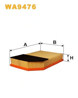WIX FILTERS wa9476 -  Воздушный фильтр